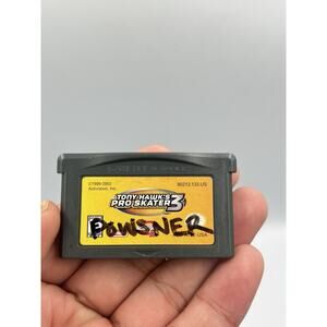 Tony Hawk's Pro Skater 3 (Nintendo Game Boy Advance, 2002) GBA Cart Only Tested